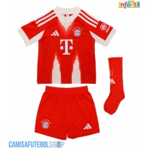 Camisa de time de futebol Bayern Munich Nicolas Jackson #11 Replicas 1º Equipamento Infantil 2025-26 Manga Curta (+ Calças curtas)